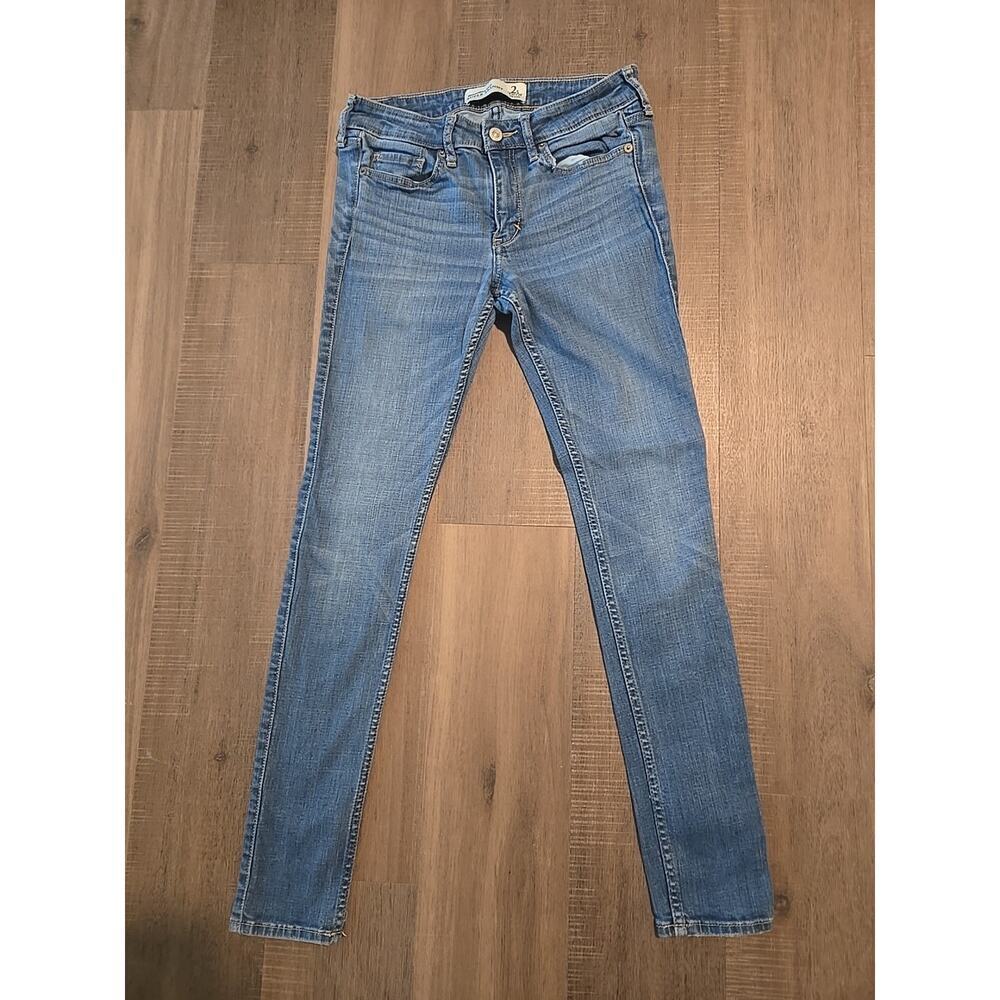 Abercrombie & Fitch High Rise Super Skinny Jeans 2s W 26 L 29